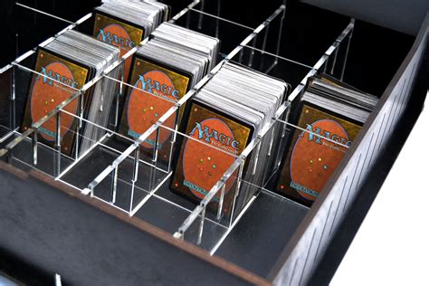 metal deck box tcg|collectible card storage boxes.